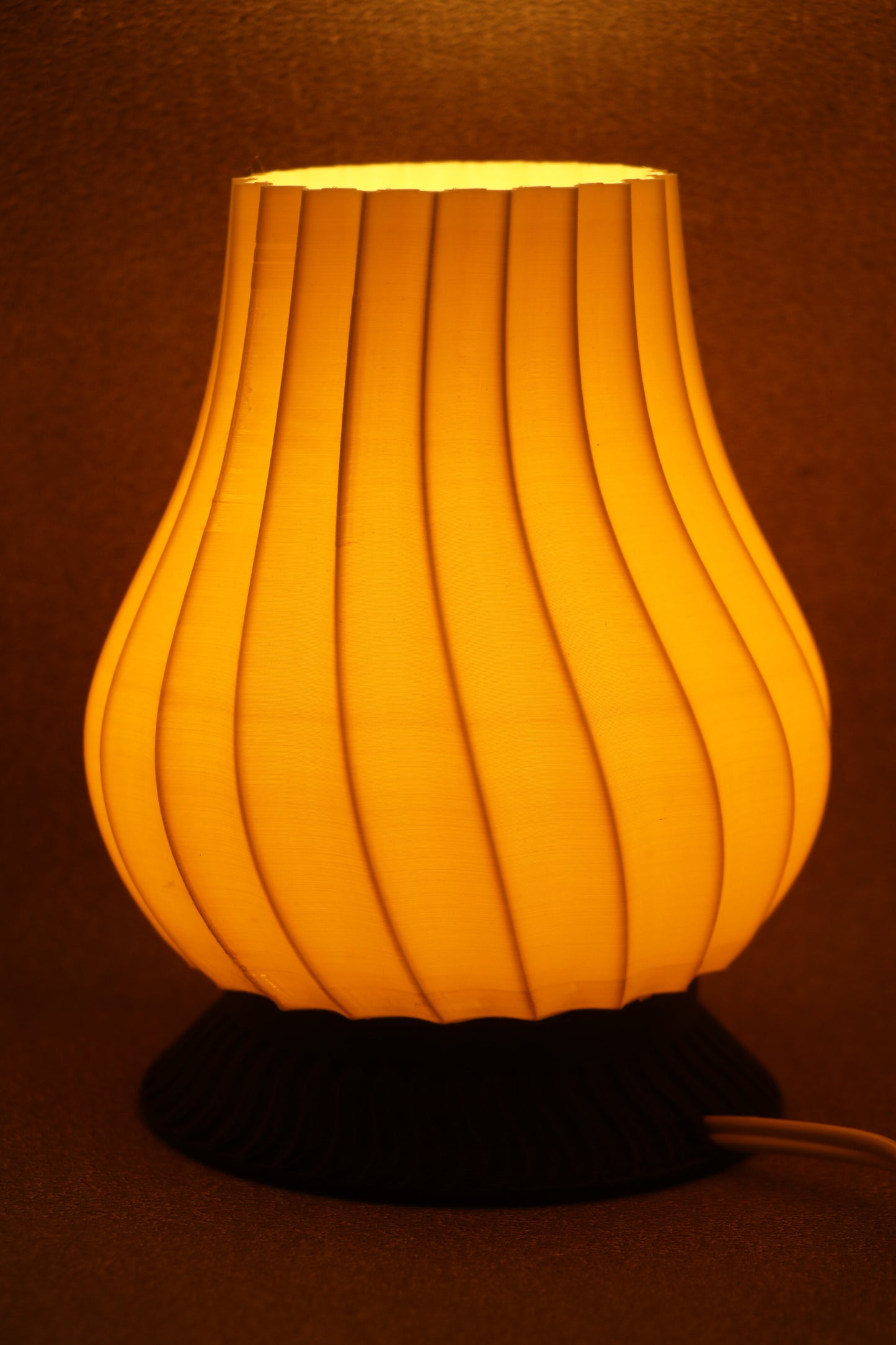 Soft Glow - Ivory | 3D Printed Lamp