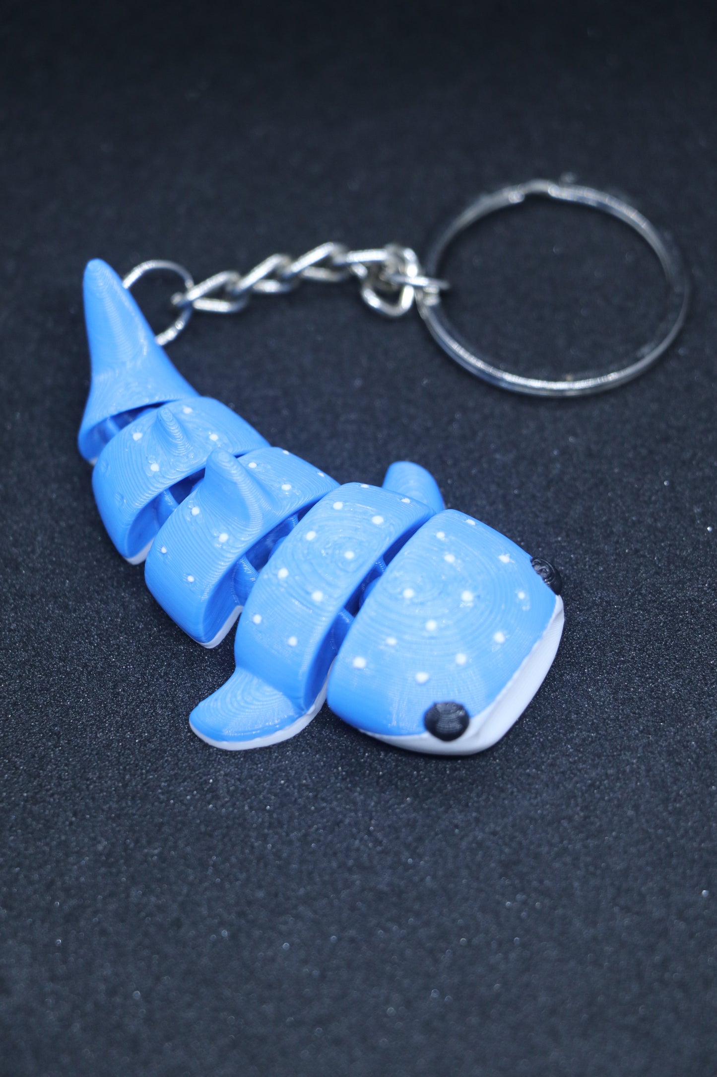 3D Printed Flexible Keychain | Whale Shark