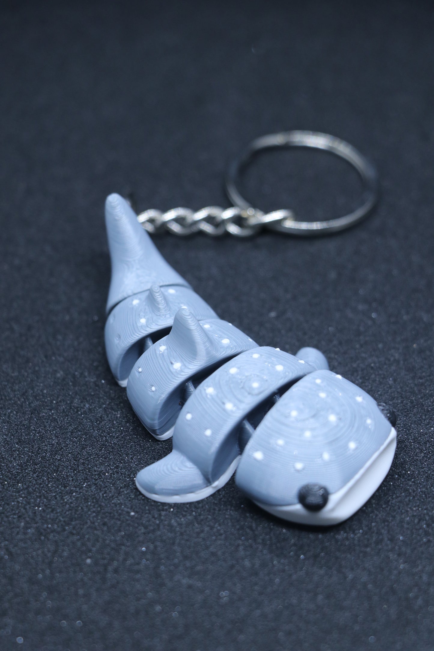 3D Printed Flexible Keychain | Whale Shark