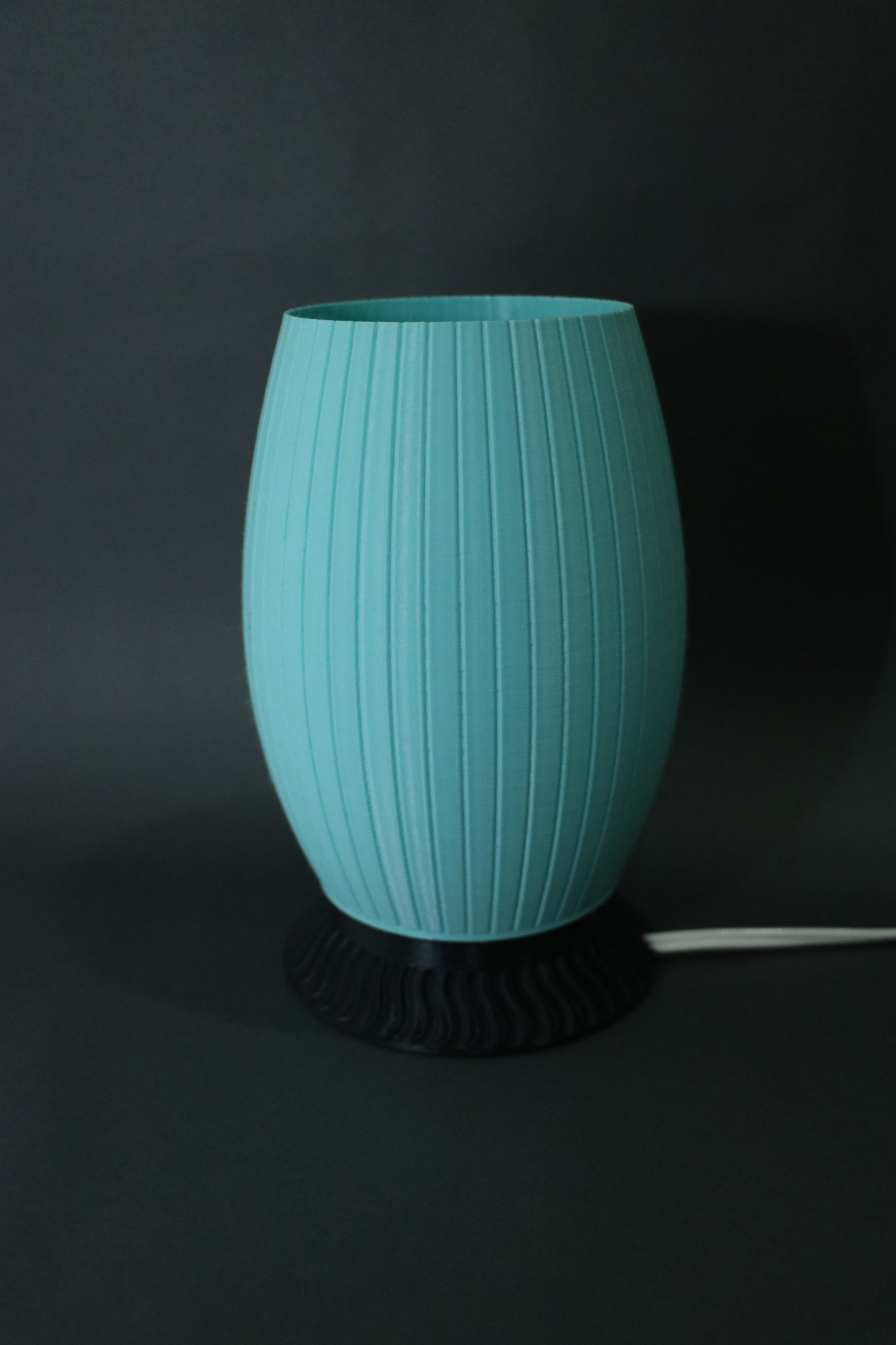 ZenStripes Lamp - Teal | 3D Printed